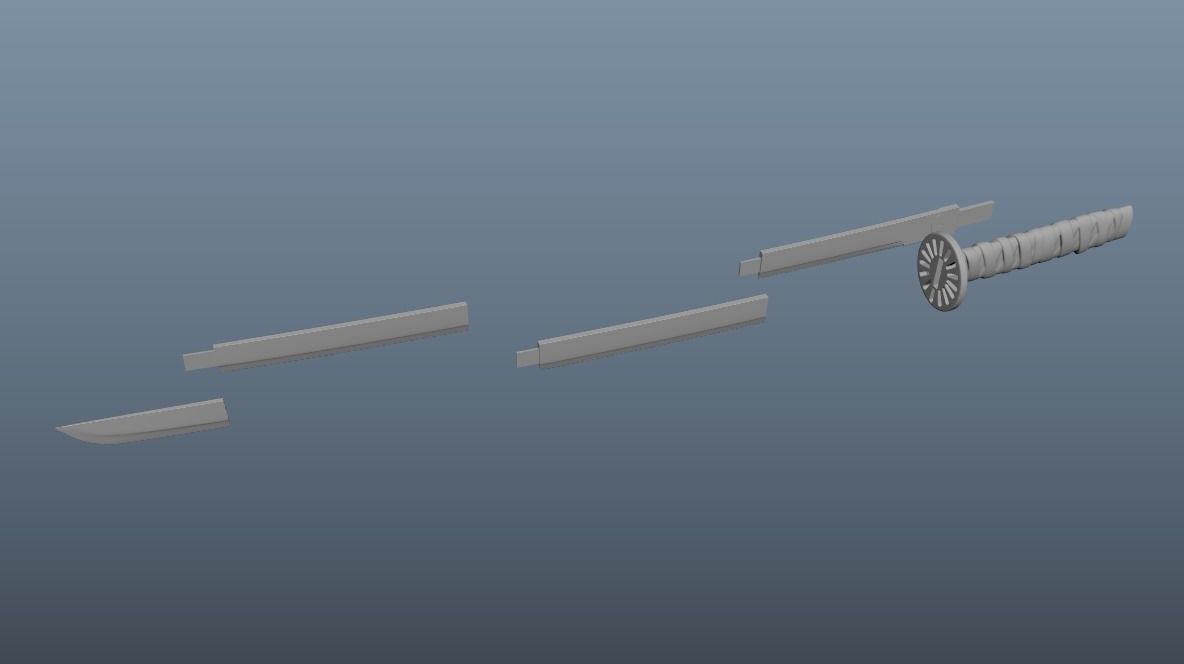 Tanjiro Katana - Kimetsu no Yaiba Demon slayer 3D print model_18