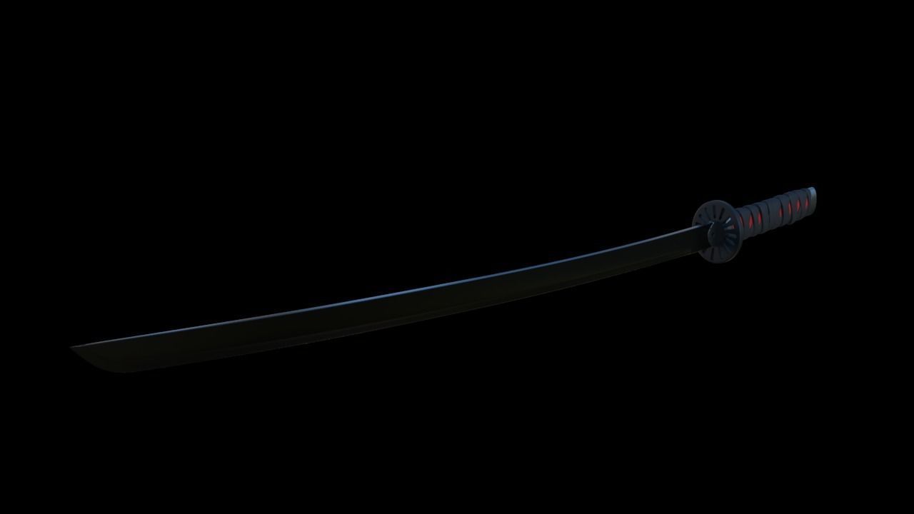 Tanjiro Katana - Kimetsu no Yaiba Demon slayer 3D print model_5