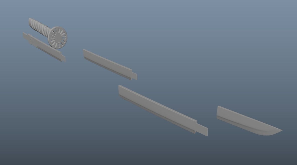 Tanjiro Katana - Kimetsu no Yaiba Demon slayer 3D print model_19