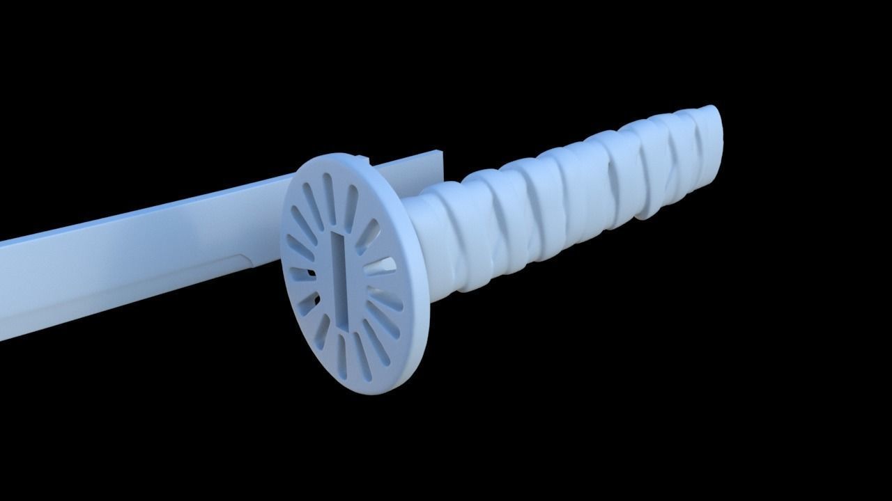 Tanjiro Katana - Kimetsu no Yaiba Demon slayer 3D print model_14