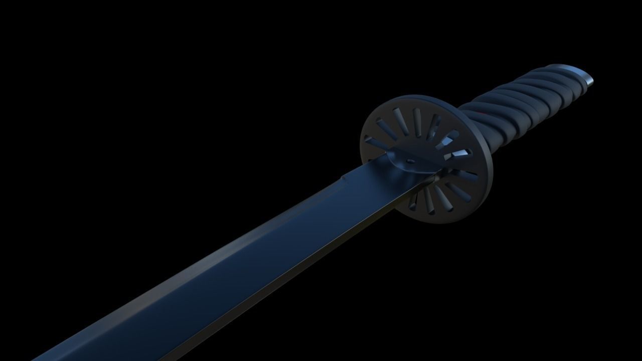 Tanjiro Katana - Kimetsu no Yaiba Demon slayer 3D print model_3