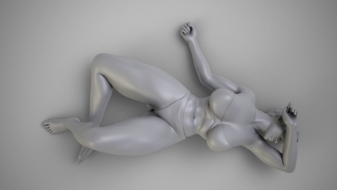 Sleeping a Great Siesta 3D print model_8