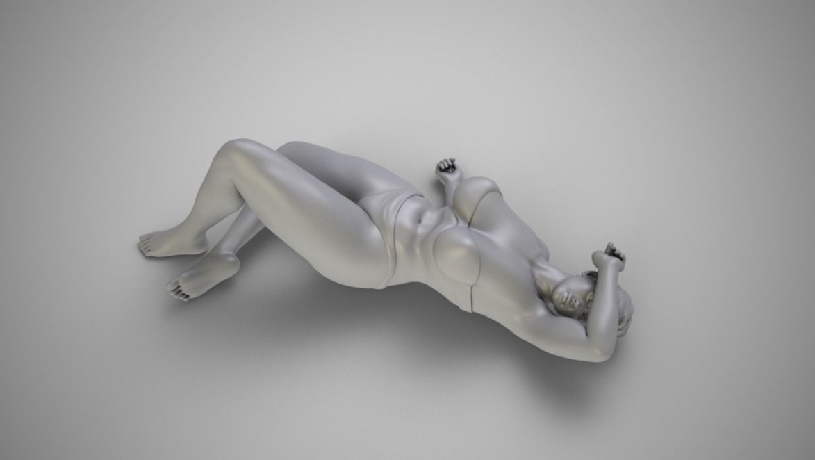 Sleeping a Great Siesta 3D print model_7