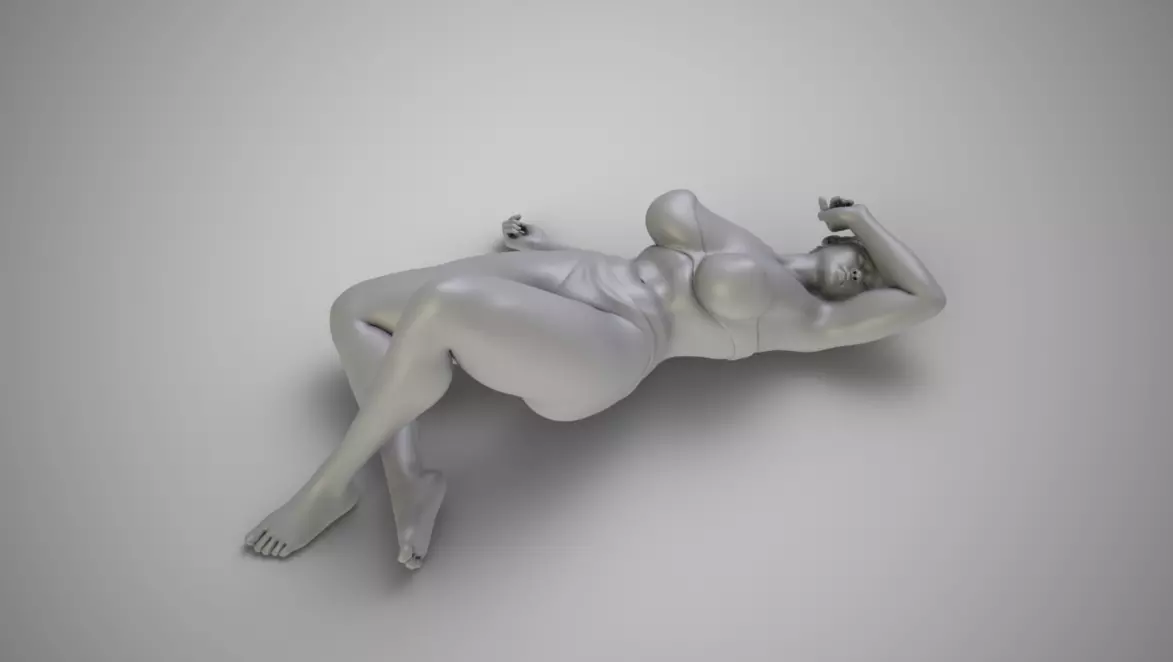Sleeping a Great Siesta 3D print model_0