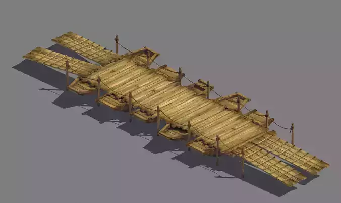 Game Boat - Wooden Bridge 03