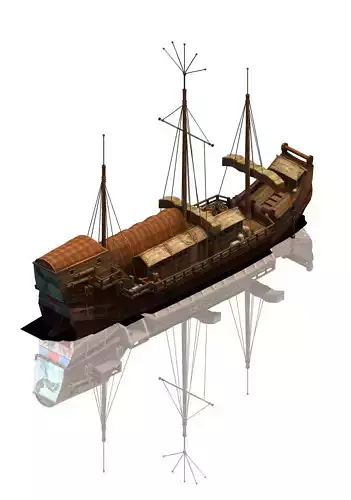 Game Large commercial ship 03