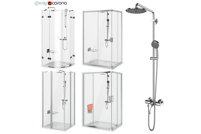  Ravak shower set 65 3D model