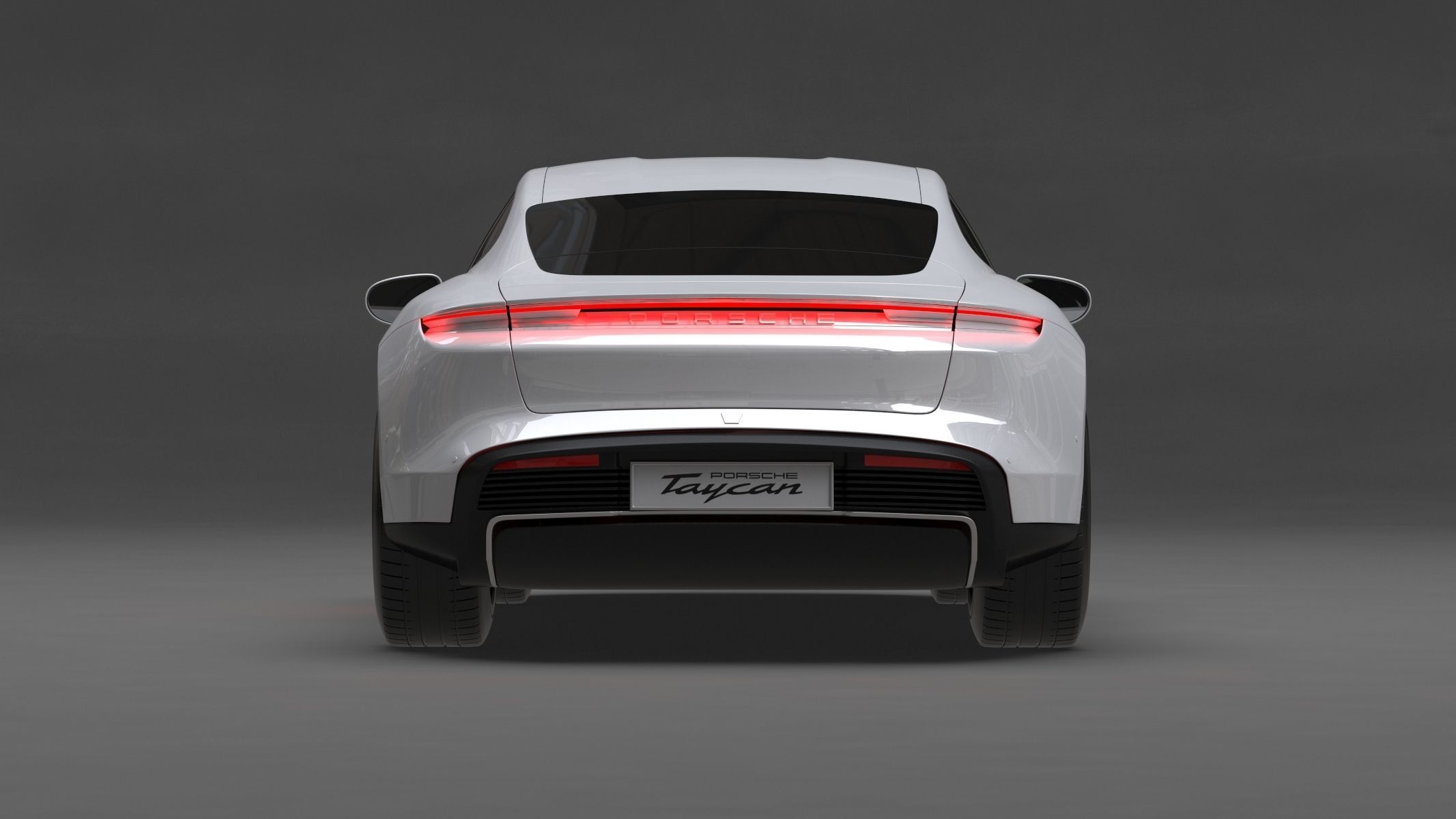 Porsche Taycan 2020 No Interior 3D model_20