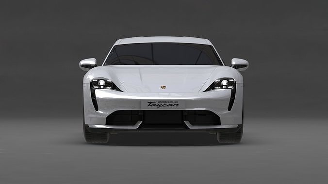 Porsche Taycan 2020 No Interior 3D model