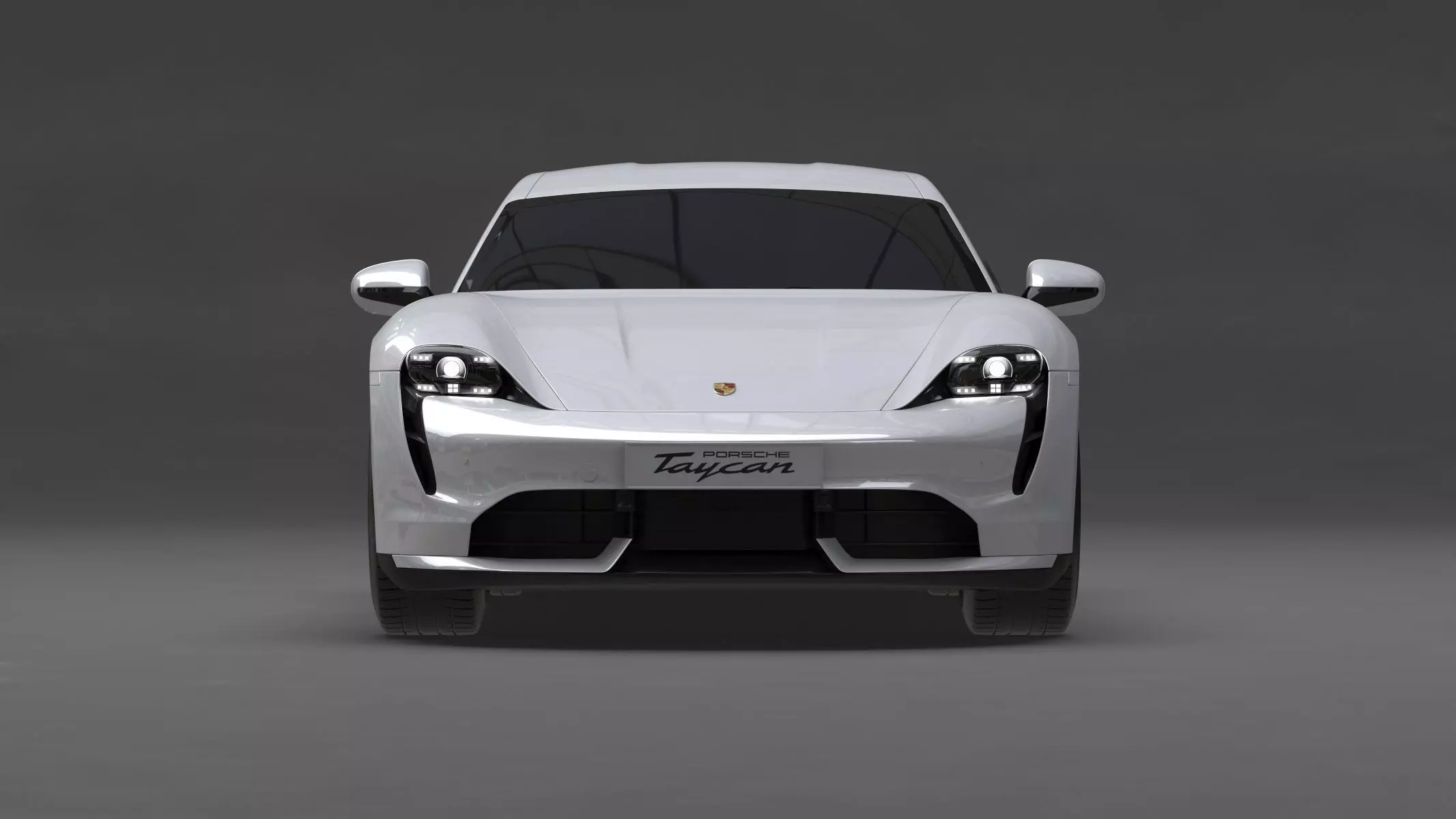 Porsche Taycan 2020 No Interior 3D model_0