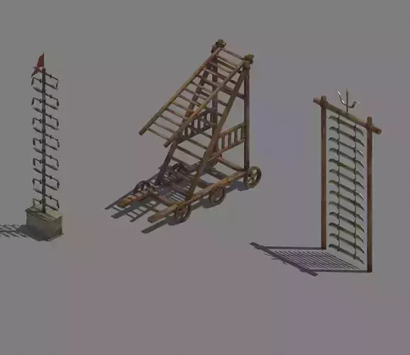Game Siege weapons - knife ladder - ladder truck