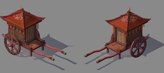 Game Official - Transport - Carriage 02 3D model
