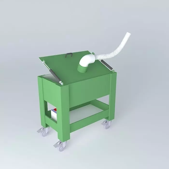 Solvent tank Free 3D model