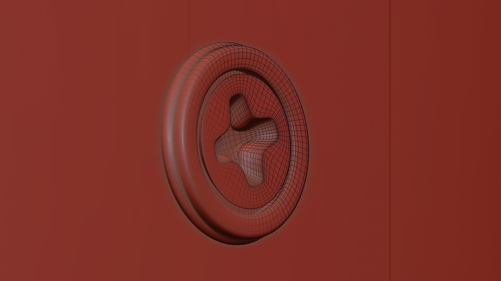 Industrial Modern 3-6 Light Ceiling Lamp 3D model_15