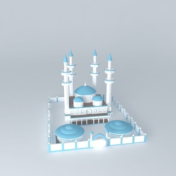Mosque 3D model_2