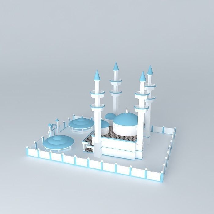 Mosque 3D model_1