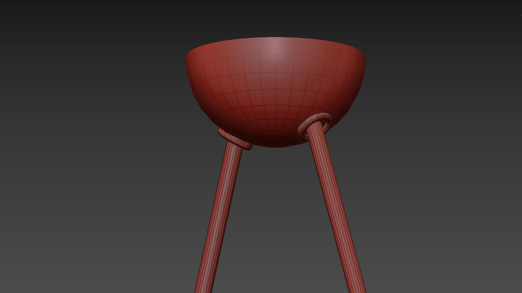 Florian Schulz Double Posa Brass Pendant Lamp 3D model_4