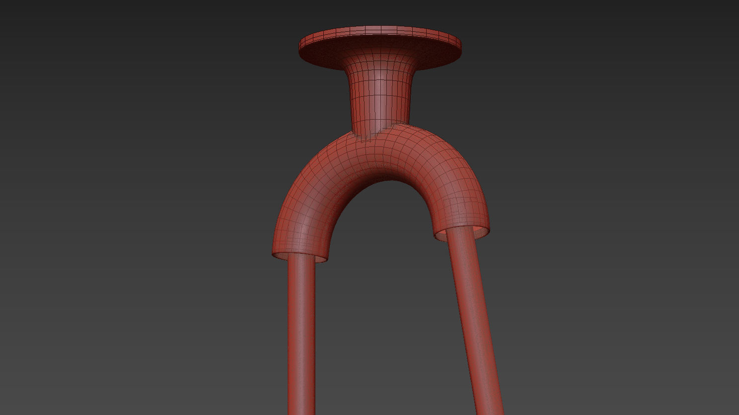 Florian Schulz Double Posa Brass Pendant Lamp 3D model_3