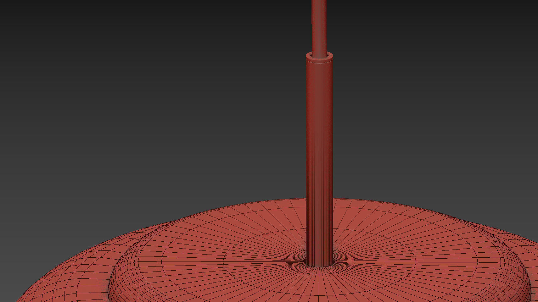 Nordic Style Light Dome Pendant 3D model_3