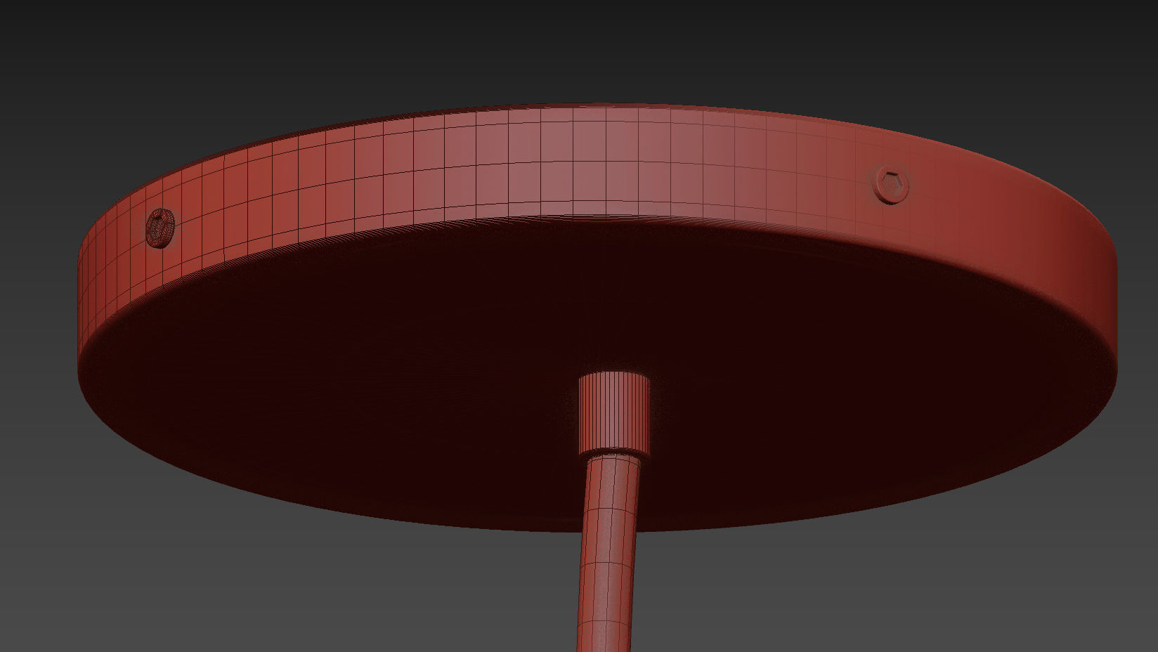 Nordic Style Light Dome Pendant 3D model_2