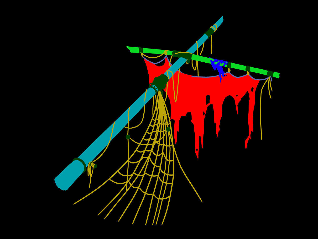 Gamr  Shipwreck - Broken Mast 3D model_4