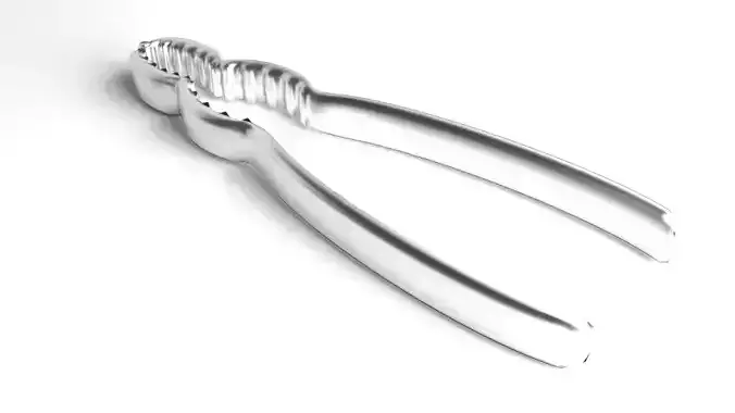 Nutcracker silver toothpick