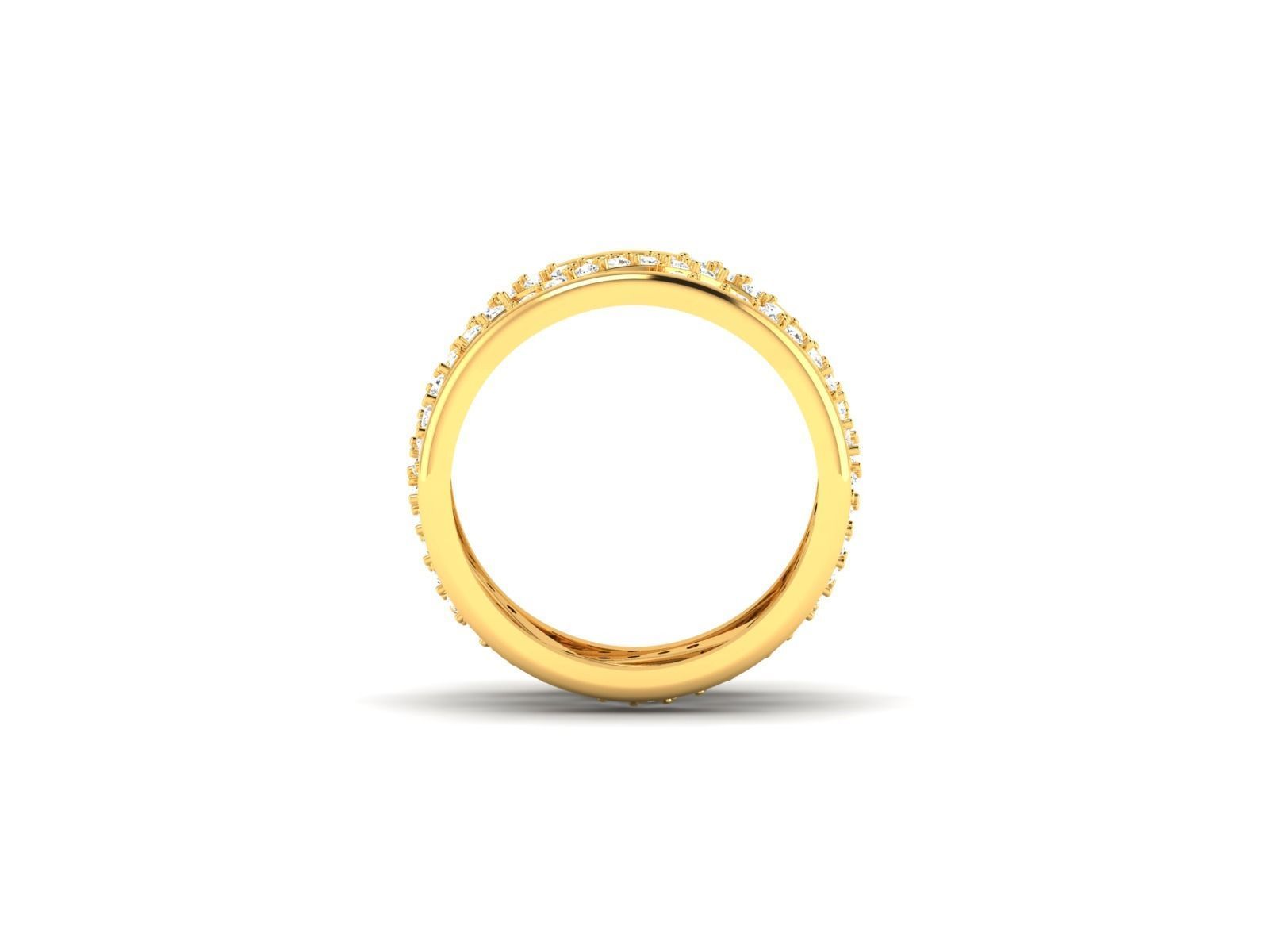 Women Band Ring 3dm render detail 3D print model_5