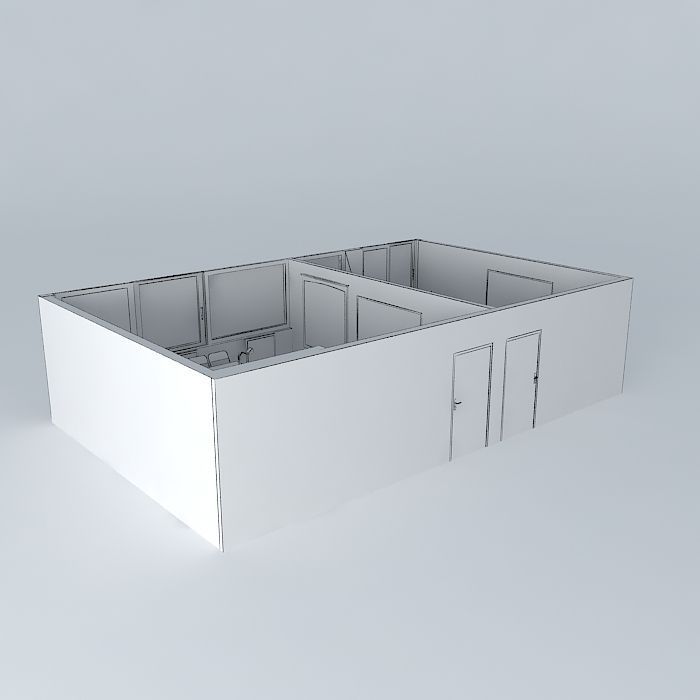 Rooms FC Free 3D model_4