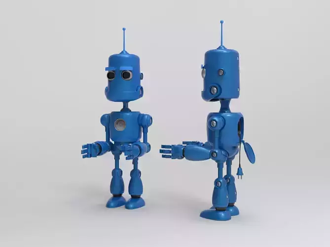 Cartoon Robot 