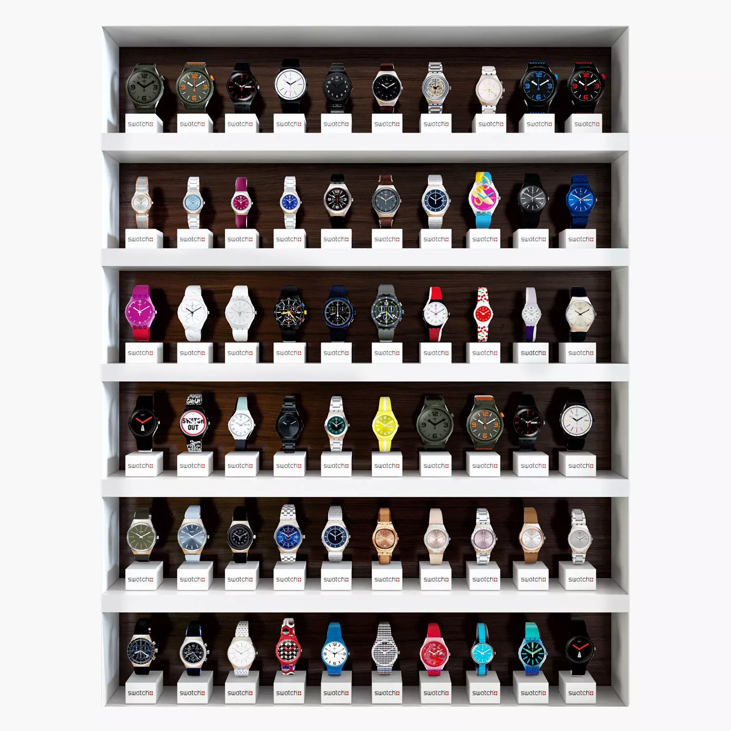 Clock rack 2 3D model_0