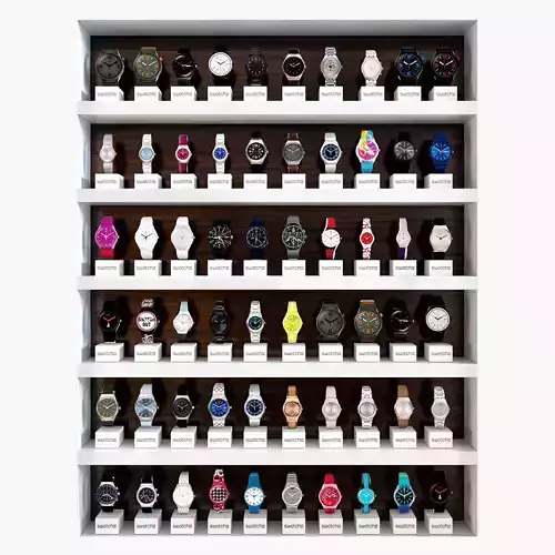 Clock rack 2 3D model