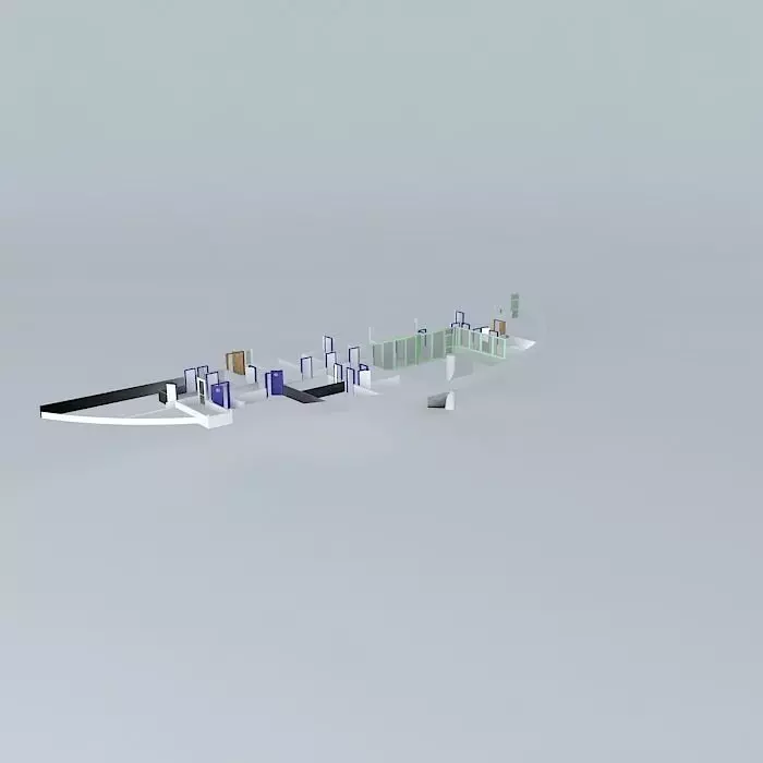 Administration bridge Free 3D model