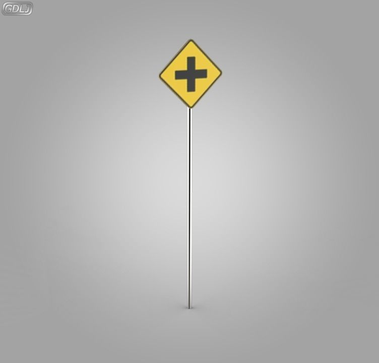 38 Street Signs 3D model_24