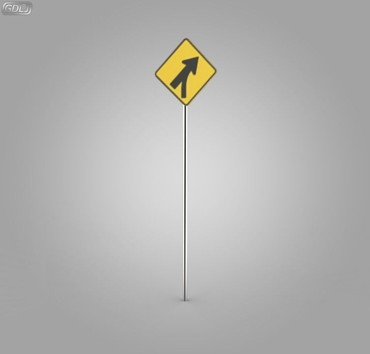 38 Street Signs 3D model_14