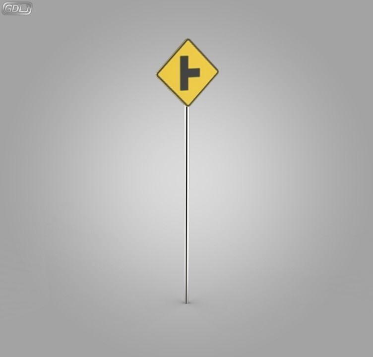 38 Street Signs 3D model_21