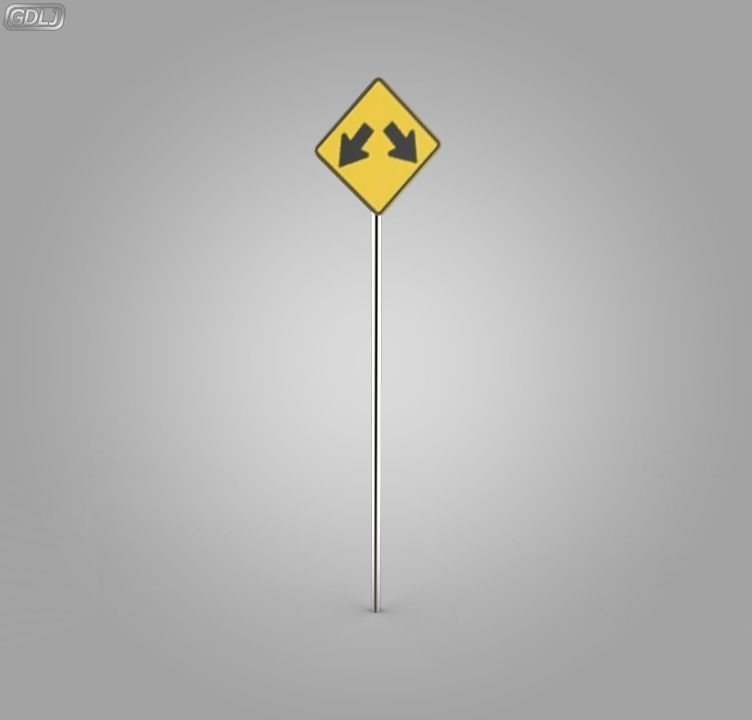 38 Street Signs 3D model_2