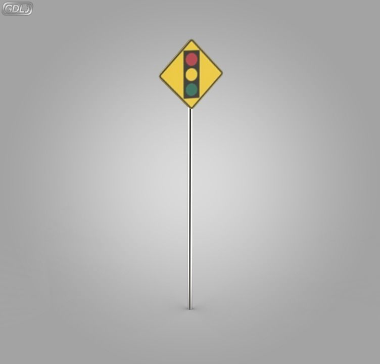 38 Street Signs 3D model_27