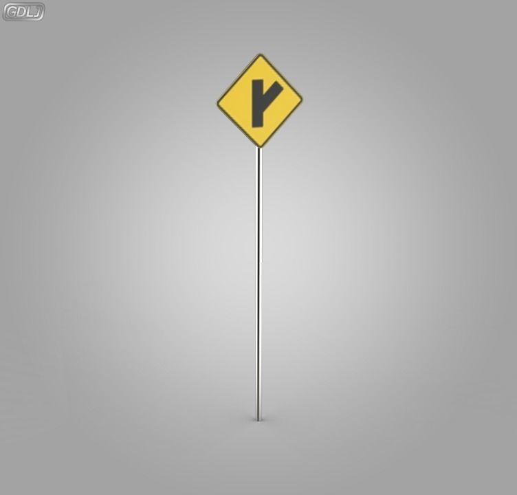 38 Street Signs 3D model_13