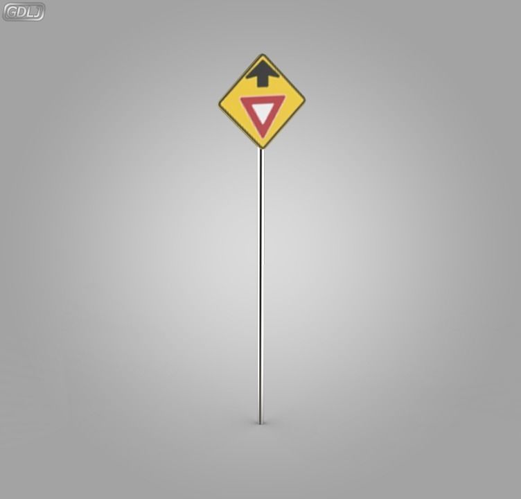 38 Street Signs 3D model_30