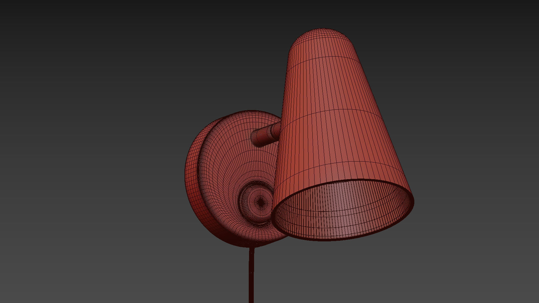 FUBBLA LED Wall Lamp3 Colors 3D model_6