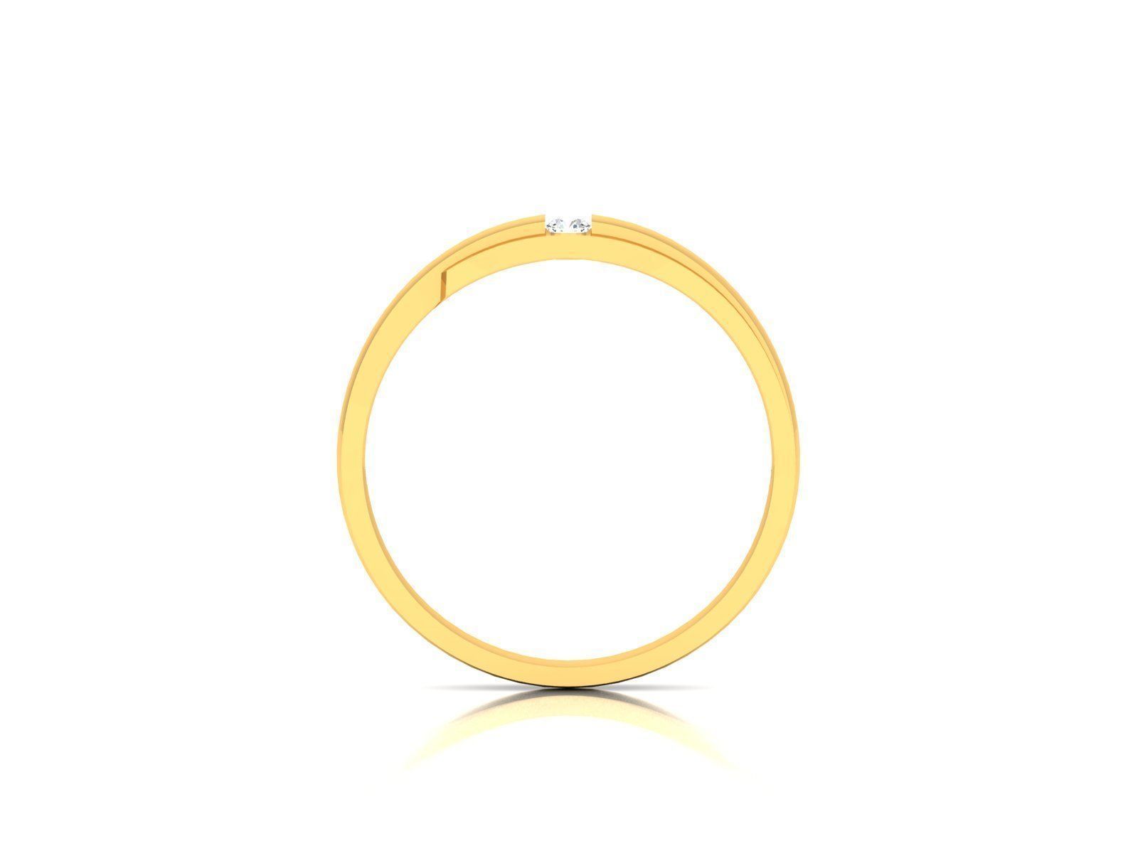 Women Band Ring 3dm render detail 3D print model_2