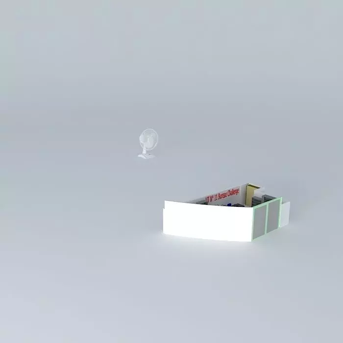 Bureau Challenge ITECH Free 3D model_0