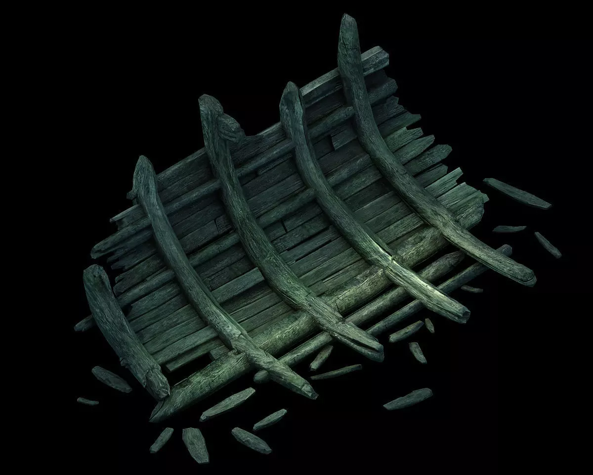 Game Shipwreck - Wreck Wreck 05 3D model