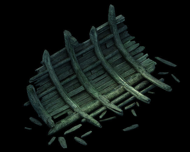 Game Shipwreck - Wreck Wreck 05 3D model