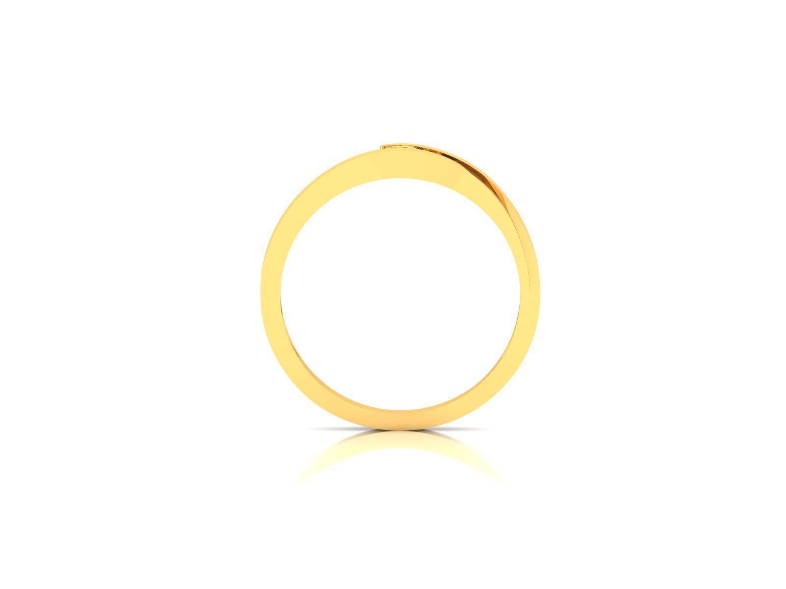 Women Band Ring 3dm render detail 3D print model_2