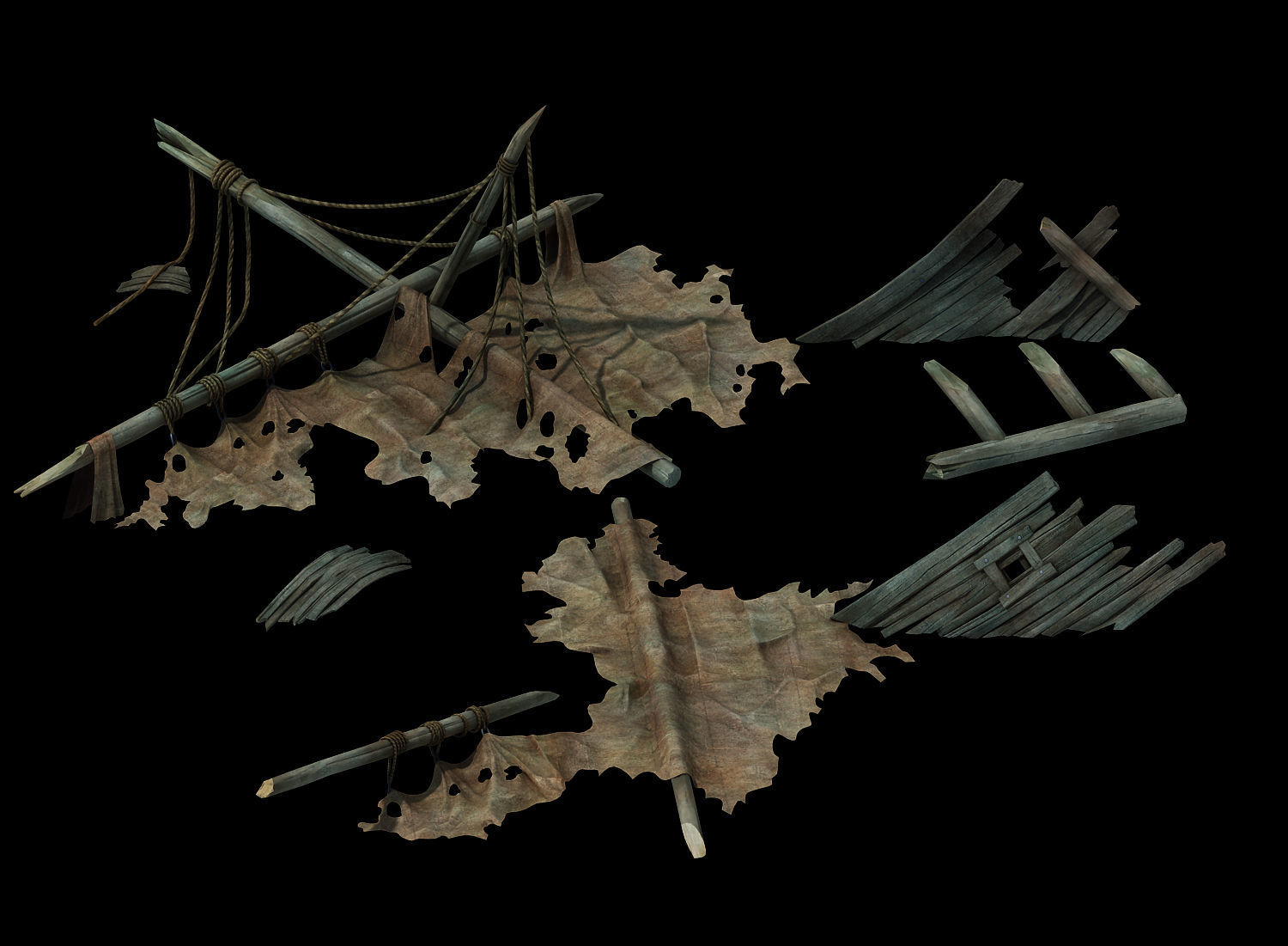 Game Shipwreck - Shipbreaker 01 3D model_1