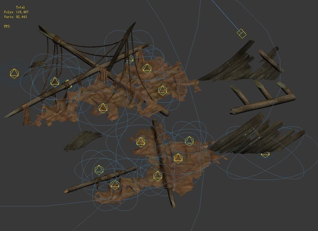 Game Shipwreck - Shipbreaker 01 3D model_6