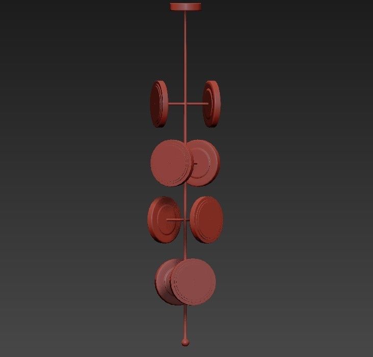 Laroce chandelier 3D model_1