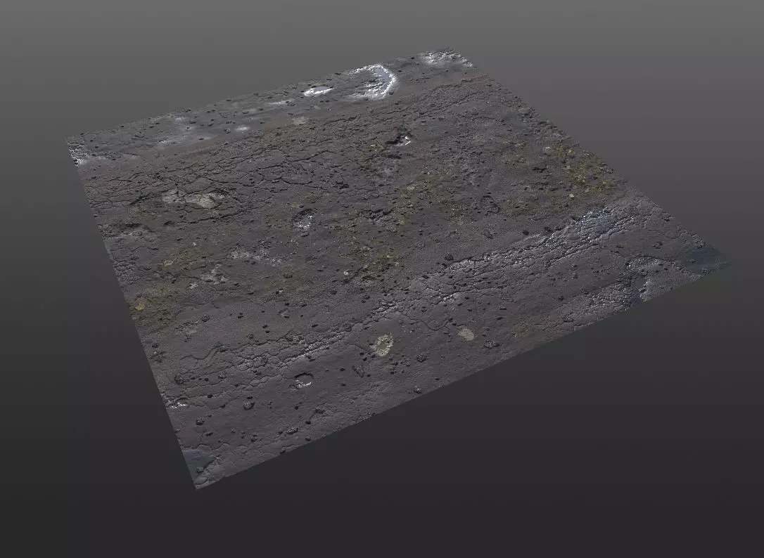 Post Apocalyptic Roads - 4 different variations Texture_0
