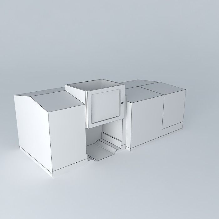 Spectrometer Perkin  Free 3D model_4